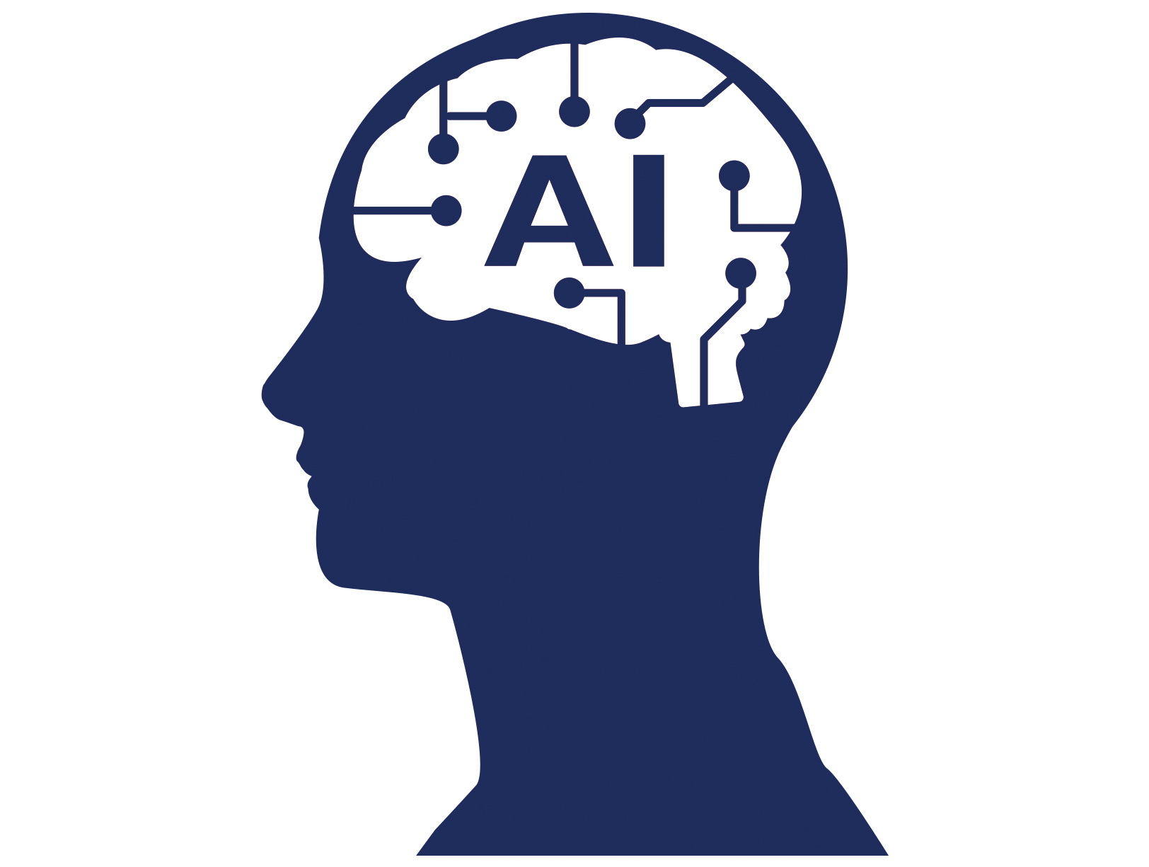 AIを表現した脳のイラスト